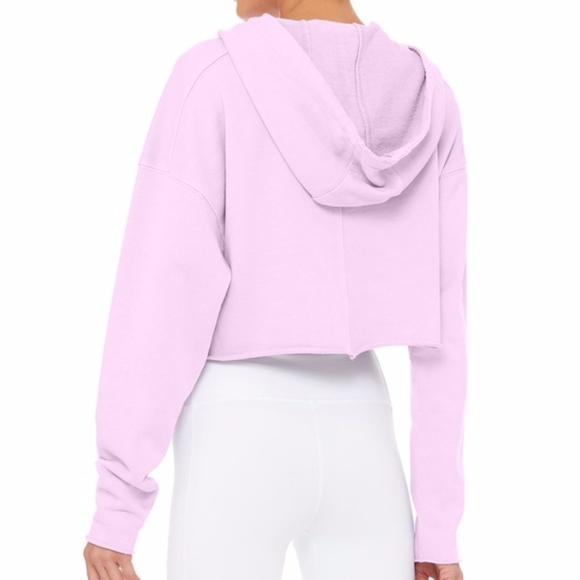 NWT Alo Edge Hoodie Cool Comfort Ultraviolet - Picture 3 of 6